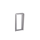 URMET - Visiera antipioggia 1 fila 3 moduli Sinthesi Steel Vert.