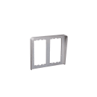 URMET - Visiera antipioggia Sinthesi Steel 2 file 4 moduli Vert.