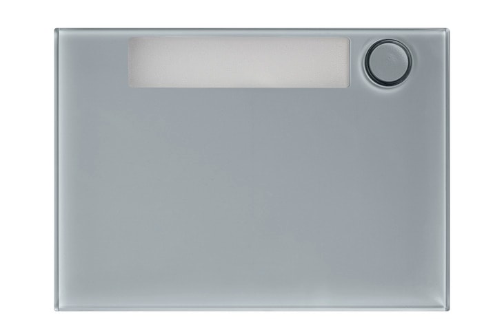URMET - Frontale a 1 pulsante grigio Alpha.