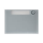 URMET - Frontale a 1 pulsante grigio Alpha.