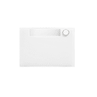 URMET - Frontale 1 pulsante Alpha bianco Frontalino a 1 tasto B.