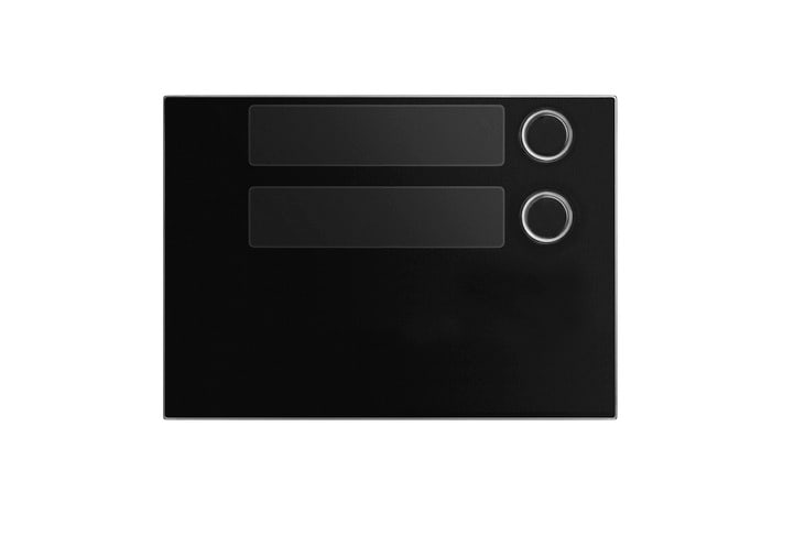 URMET - Frontale a 2 tasti Alpha nero.