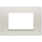 URMET - Placca Flexa tecnopolimero 3 moduli polvere.