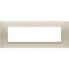 URMET - Placca Flexa tecnopolimero 7 moduli sabbia.