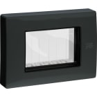 URMET - Coperchio protetto IP55, 3 moduli antracite Nea CALOTTA.