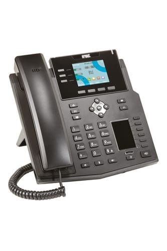 URMET - Telefono U.Talk CL Digit, sistema IP/SIP con 3 + 6 tasti memoria e campo lampade per funzioni personalizzate, fino a 33 tasti funzioni memorizzaili TELEFONO SIP U.TALK CL DIGIT.