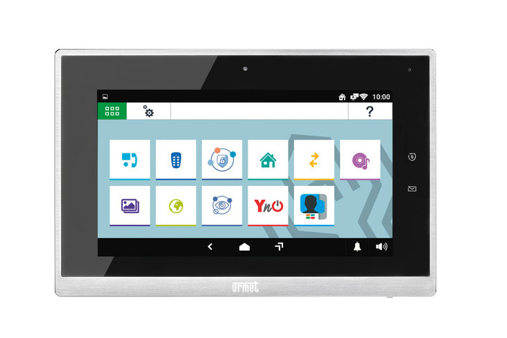 URMET - videocitofono max 10, 10" touchscreen, sistema IPerCom.