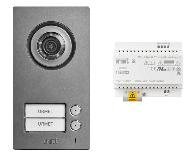 URMET - Kit base Mikra2 bifamiliare 2Voice.