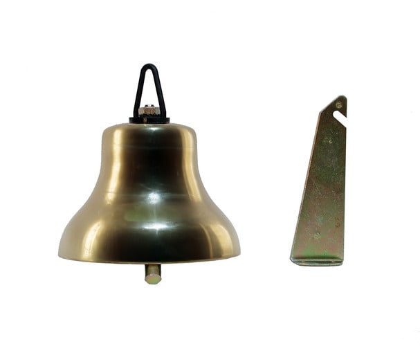 URMET - Suoneria elettromeccanica a campana metallica Badenia, diametro 120 mm, alimentazione 12 V.