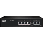 URMET - Switch 4 porte PoE 10/100m + 2 porte 10/100m serie EDGE 4X10/100 POE + 2 UPLINK.
