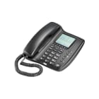 URMET - Telefono analogico Office PRO, 2 fili con display e 10 tasti memoria BASE MF.