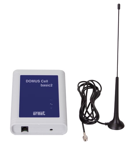 URMET - Interfaccia rete mobile GSM (900 e 1800) per derivati analogici o ingresso linea analogica PABX DOMUS CELL BASIC2.