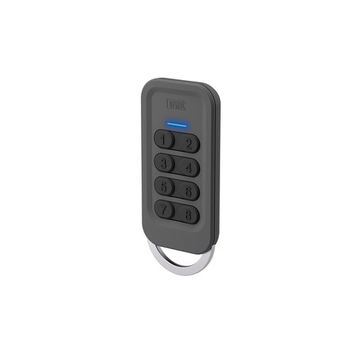 URMET - TLC8-UP Telecomando 8 CH, serie Design Zigbee Yokis UP, portachiave, antracite.