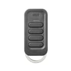 URMET - TLC4TP Telecomando a 4 pulsanti indipendenti serie Design, sistema Radio Power, portachiavi, colore antracite.