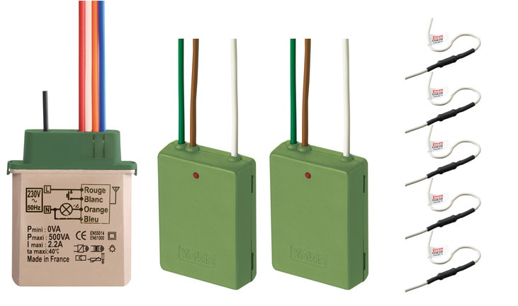 URMET - Kit radio per controllo luci con dimmerazione e sistema Radio Power: DIMMER DEVIATO.