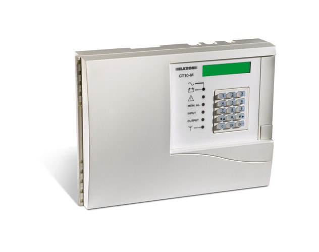 ELKRON - Combinatore telefonico GSM CT10-M, 2 ingressi 5 uscite, invio vocale e SMS.