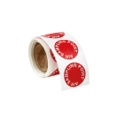 ELKRON - Etichette adesive per tubi in ABS, confezione da 100 pz, linea Aspirazione AABLBS010 CONF. 100 ETICHETTE.