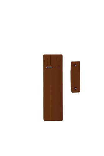 ELKRON - Contatto magnetico wireless con 2 ingressi ausiliari, 868Mhz bidirezionale, marrone DC6002I/BR CONT.C/2 IN MARR.
