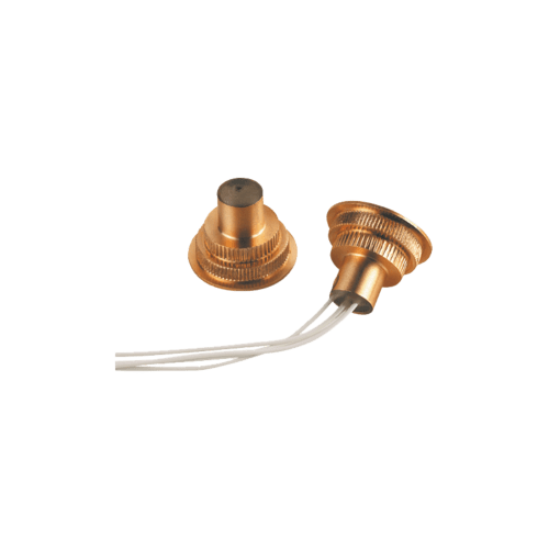 ELKRON - Contatto magnetico da incasso in ottone diametro 20 mm MMI03 C/5PZ.INCAS.OTT.P.BLIND.