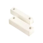 ELKRON - Contatto magnetico ABS con terminali a morsetti, bianco, codice MMS01, confezione da 10 pezzi.
