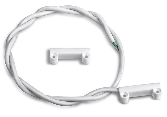 ELKRON - Contatto magnetico ABS bianco con terminali a cavo MMS50 C/10PZ.