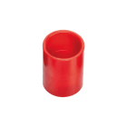 ELKRON - Manicotto in ABS rosso per aspirazione AASU25R.