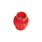 ELKRON - Manicotto ispezionabile in ABS rosso, linea Aspirazione AABISU25RISP MANICOTTO ISPEZ.
