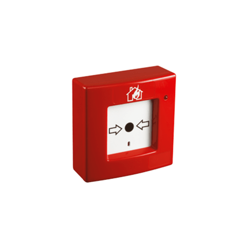 ELKRON - Pulsante manuale a riarmo, linea C400 P440 riarmabile.