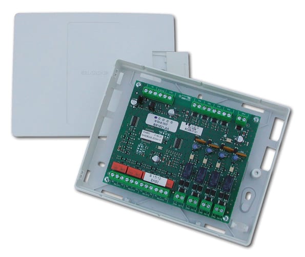 ELKRON - Interfaccia 4 ingressi e 4 uscite per centrali digitali, linea FAP54 IOM500 MOD.POLIV.4IN/4OUT.