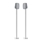 ELKRON - Palo da interrare zincato SP130/MWA per barriere, altezza 130 cm, diametro 40 mm.