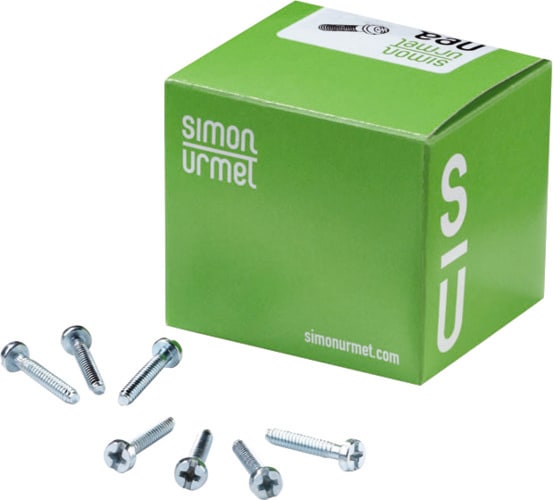 URMET - Confezione 100 viti lunghezza 24mm