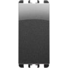 URMET - pulsante morsetti a vite 1 modulo 1P NO 10A Nea acciaio scuro TST AC