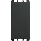 URMET - Pulsante morsetti a vite 1 modulo 1P NC 10A Nea antracite V TST A