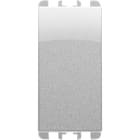 URMET - Pulsante morsetti a vite 1 modulo 1P NC 10A Nea alluminio TST AL