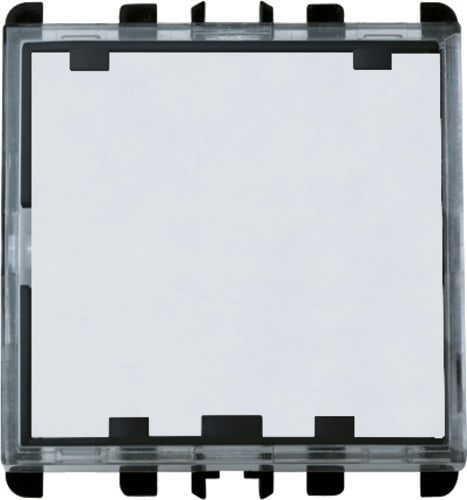 URMET - Pulsante targa portanome illuminabile morsetti a vite, 2 moduli, Nea, 1P NO 10A, antracite, V ANTR. 10128/2