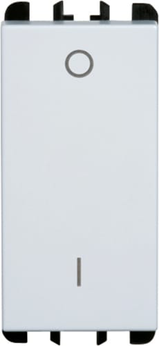 URMET - interruttore 2P 16AX 1 modulo morsetti a vite Nea bianco V TST 10162.B