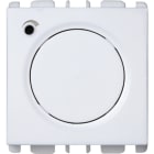 URMET - Suoneria elettronica con 2 moduli e 2 sequenze sonore regolabili a 12V CA-CC, colore bianco.