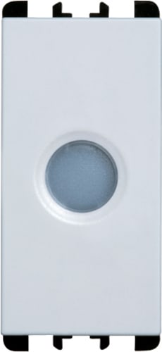 URMET - Diffusore trasparente per LED, 1 modulo, Nea, bianco, verde, 1 metro.