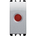 URMET - Diffusore arancione per LED, 1 modulo, alluminio, Nea.