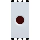 URMET - diffusore rosso per led bianco 1 modulo nea 1m v