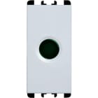 URMET - Diffusore verde per LED, 1 modulo, Nea, bianco.