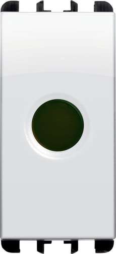 URMET - Diffusore verde per LED 1 modulo Nea bianco ghiaccio BG G.