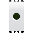 URMET - Diffusore verde per LED 1 modulo Nea bianco ghiaccio BG G.