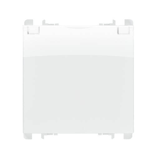 URMET - Presa tedesca con sportellino, 2 moduli, 2P+T 16A-250V, Nea, bianco ghiaccio PRESA TED 16A 250V C.SPORT.BG