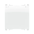 URMET - Presa tedesca con sportellino, 2 moduli, 2P+T 16A-250V, Nea, bianco ghiaccio PRESA TED 16A 250V C.SPORT.BG