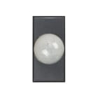 URMET - Rilevatore infrarosso passivo da incasso serie Axolute scuro nero 1061 1067 1068.