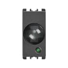 URMET - rilevatore infrarosso passivo incasso serie Nea acciaio scuro 1061 1067 1068 infrar.pass.inc.nea acc.scuro