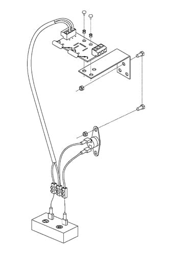 URMET - Kit riscaldatore per colonne 1033/290 e 1033/291, resistenza di riscaldamento 1033. 1033/299
