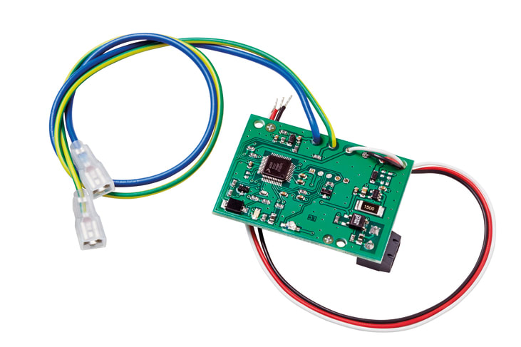 URMET - Interfaccia di protezione contro le manomissioni della sirena 1033/414 e modulo antischiuma.