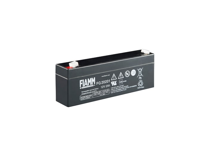 URMET - Batteria 12V 2AH - 1,9A, compatibile con modelli 1061, 1067 e 1068.